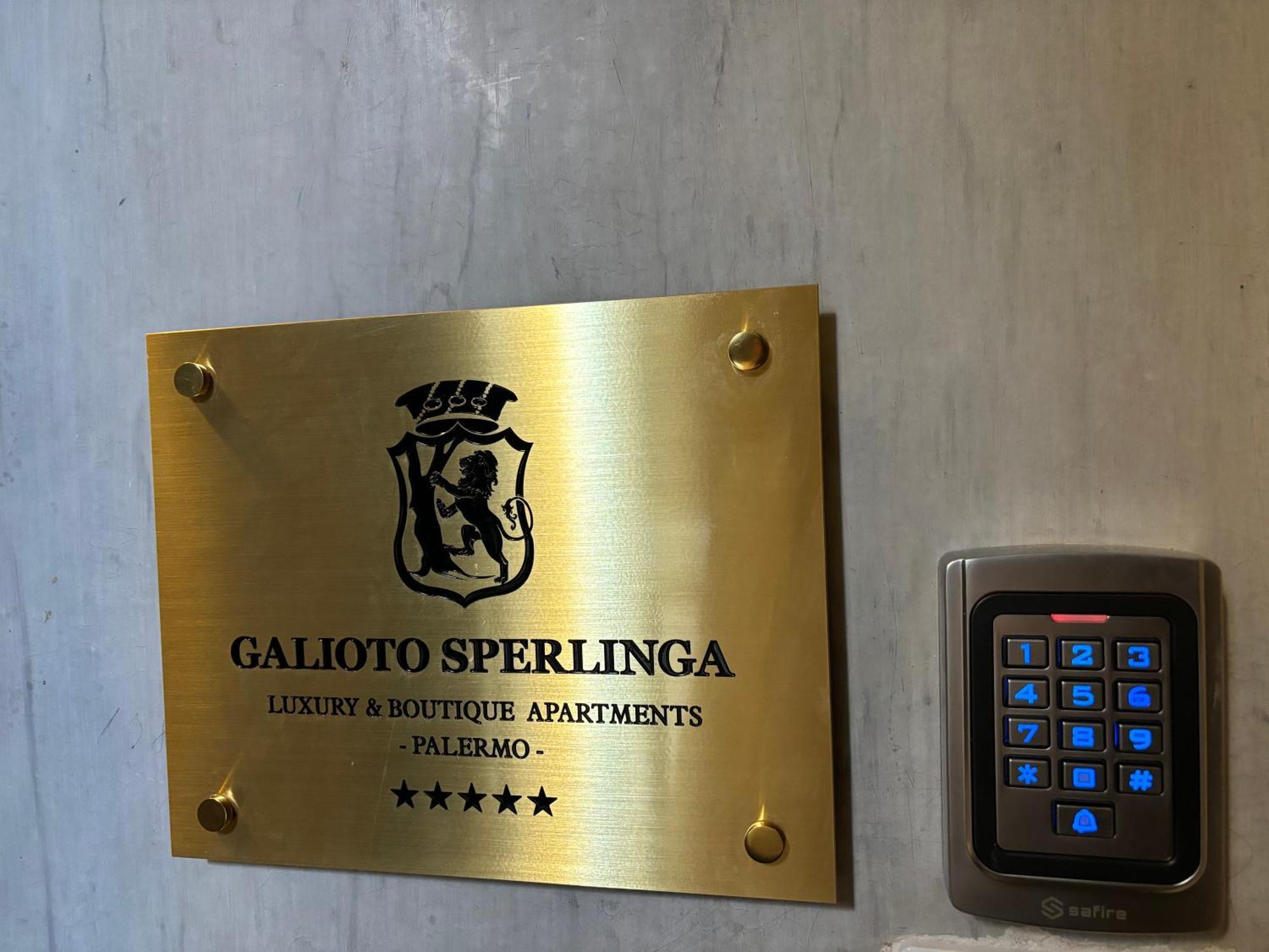 Galioto Sperlinga Luxury Boutique Apartments Palermo Exteriér fotografie